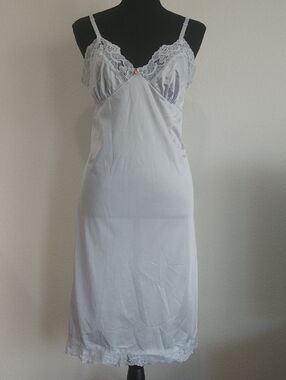 Together Light Gray Lace-Trim Slip